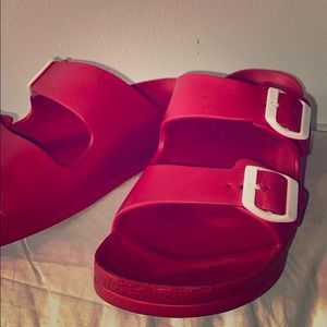 Rubber sandals